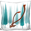 Into the Forest Pillow thumbnail