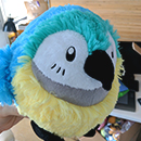 Mini Squishable Macaw, second prototype