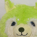 Squishable Plant Spirit Wolf, first prototype