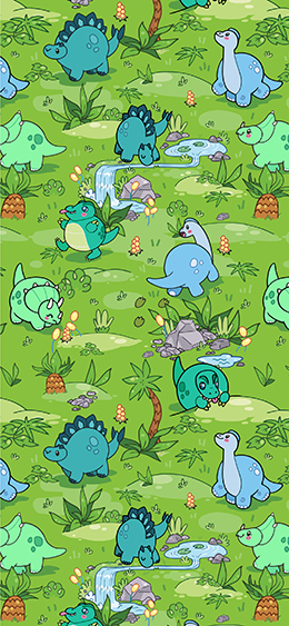 Dino Week Mobile Wallpaper