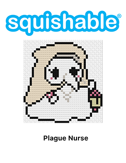 Plague Nurse Cross Stitch