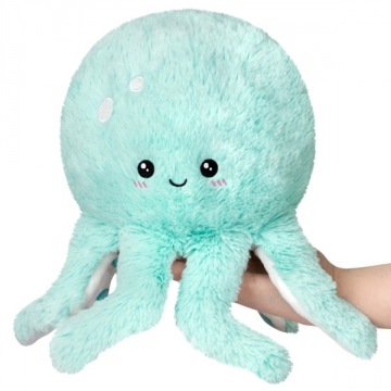 Mini Squishable Mint Octopus