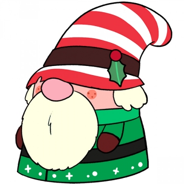 Mini Squishable Festive Gnome