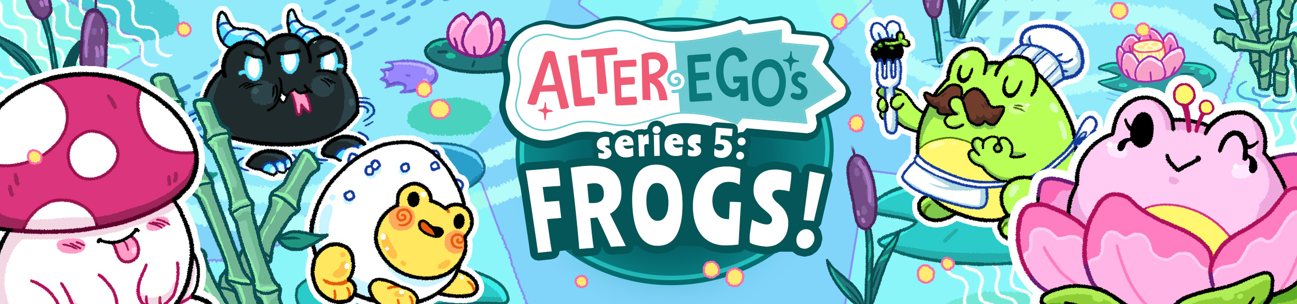 Alter Egos Coming Soon banner illustration