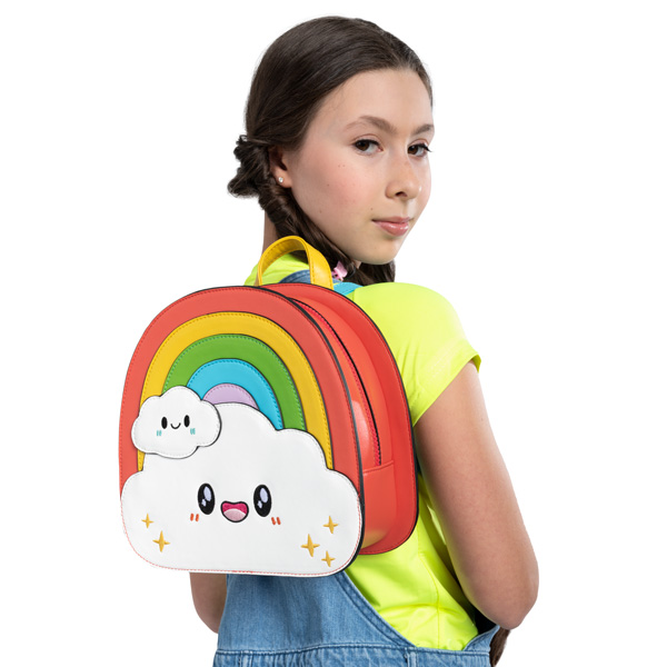 Mini Squishable Rainbow Backpack