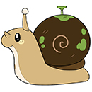 Mini Squishable Garden Snail