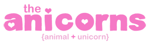 Anicorn (animal + unicorn) logo