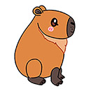 Mini Squishable Capybara thumbnail