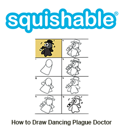How to Draw Dancing Plague Doctor