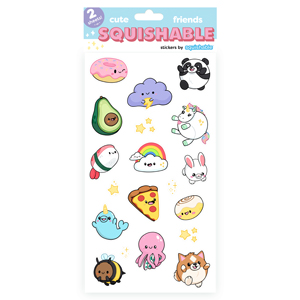Squishable Friends Stickers Set
