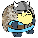 Mini Squishable Viking