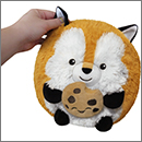 Mini Squishable Fox Holding a Cookie thumbnail