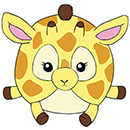 Mini Squishable Baby Giraffe