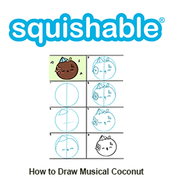 How to Draw Musical Coconut