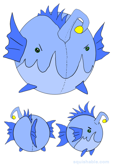 Squishable Anglerfish