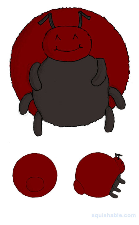 Squishable Red Ant