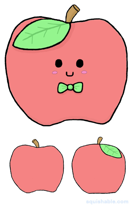 Squishable Red Apple