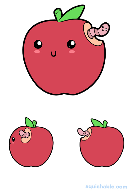 Squishable Apple