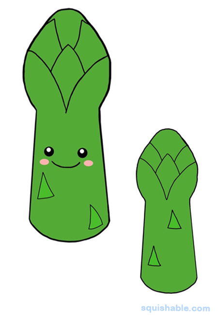 Squishable Asparagus