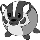 Squishable Badger