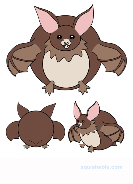 Squishable Brown Long-Eared Bat