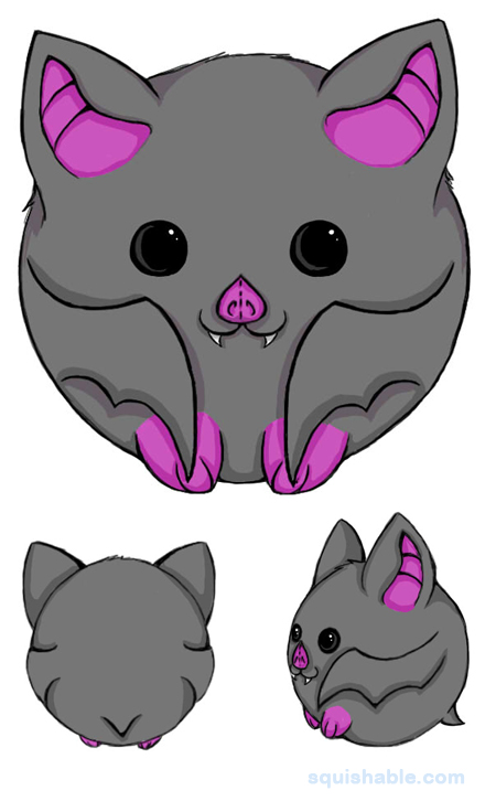 Squishable Purple Bat