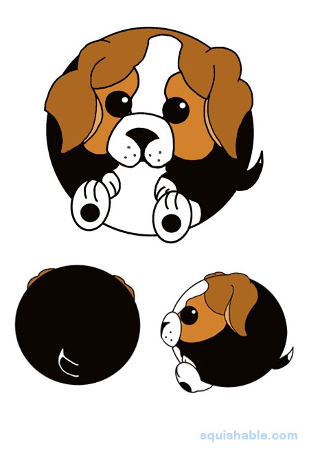 Squishable Beagle