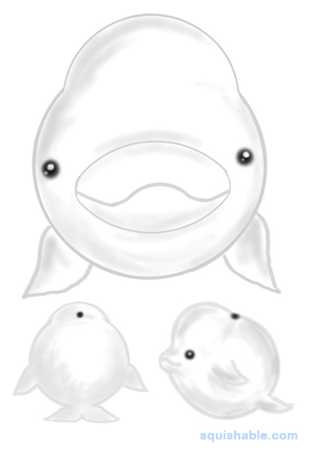 Squishable Com Squishable Beluga Whale