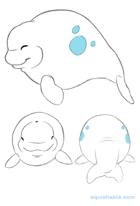 Squishable Baby Beluga