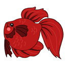 Squishable Betta Fish