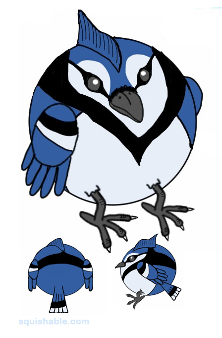 Squishable Blue Jay