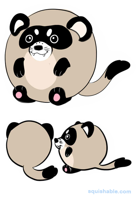 Squishable Black Footed Ferret