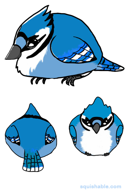 Squishable Blue Jay