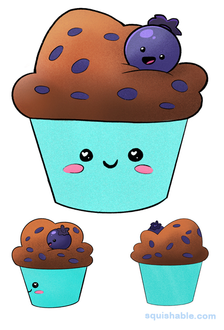 Squishable Blueberry Muffin