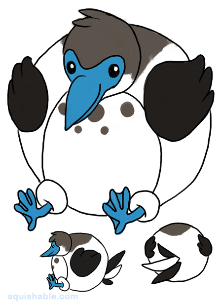 Squishable Blue-Footed Birdy