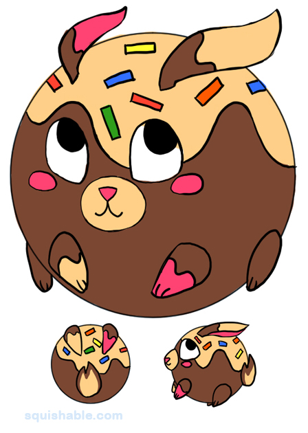 Squishable Chocolate Bunny