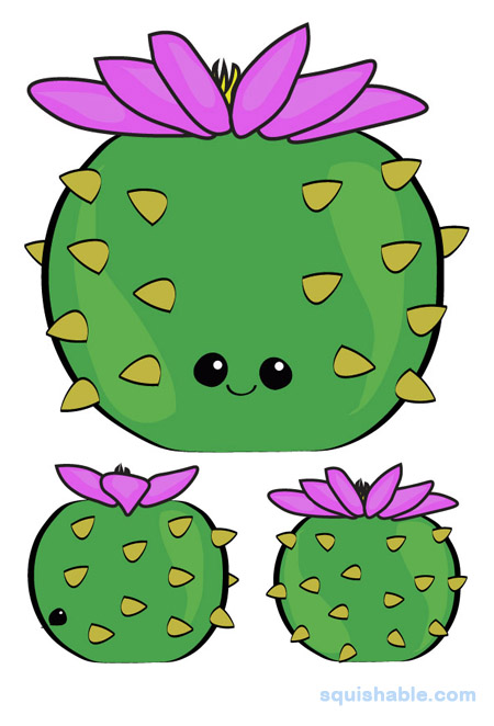Squishable Cuddly Cactus