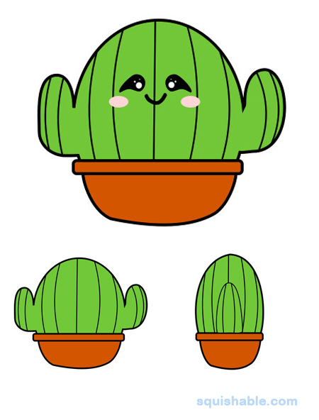 Squishable Cute Cactus