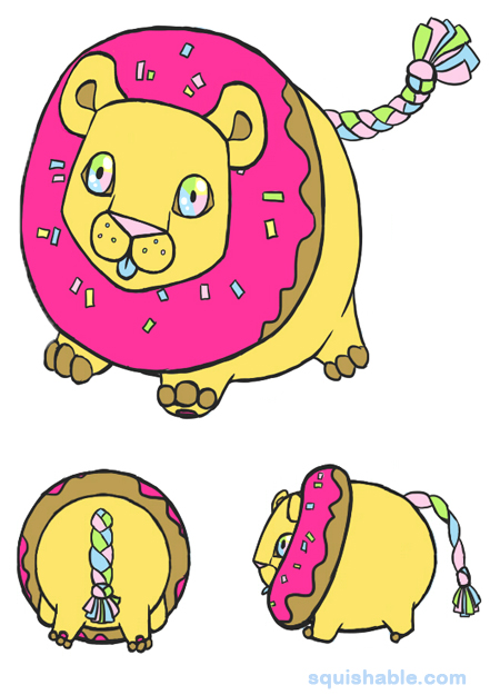 Squishable Candy Lion