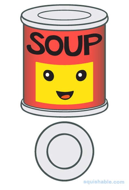 Squishable Canned Soup