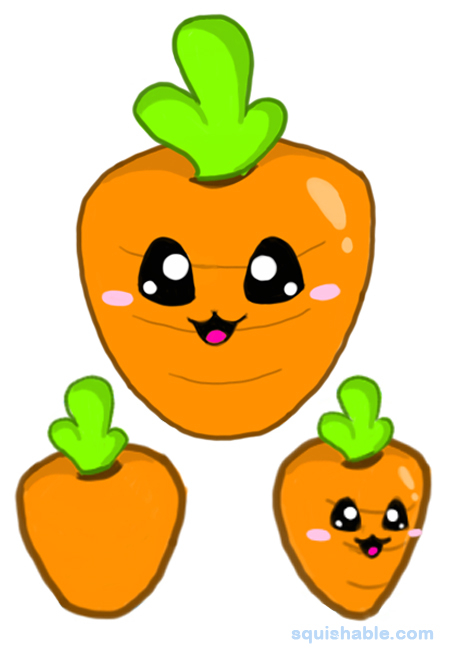 Squishable Carrot