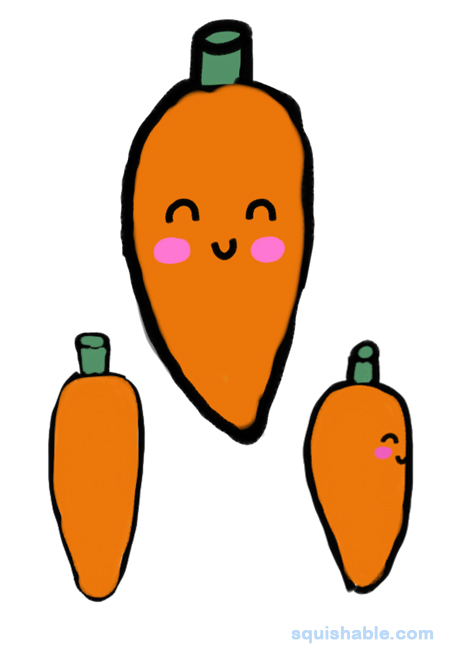 Squishable Carrot Cutie