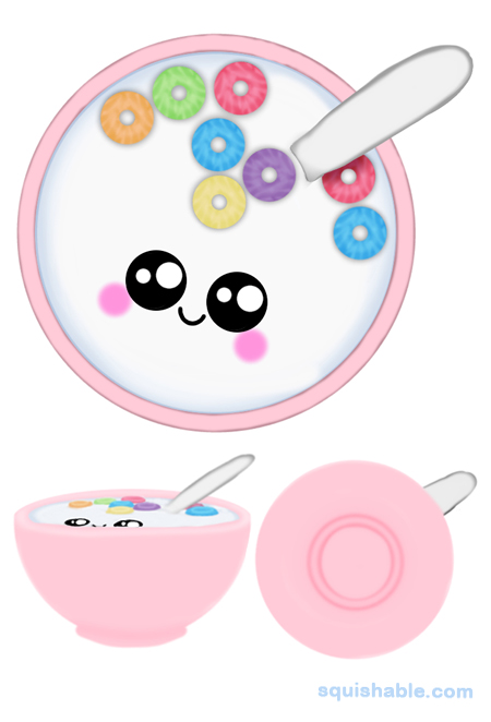 Squishable Cereal Bowl