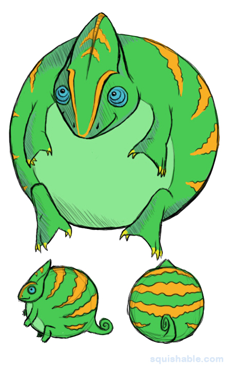 Squishable Chameleon