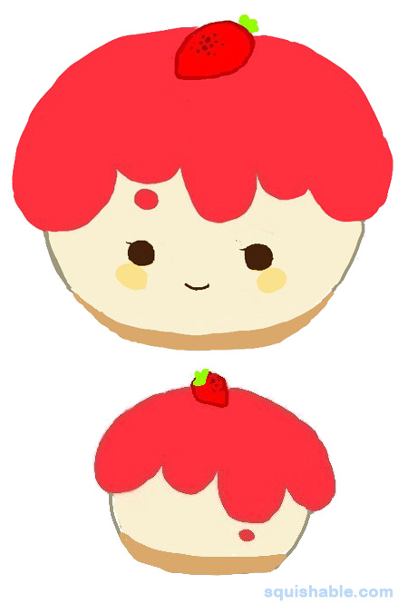 Squishable Strawberry Cheesecake