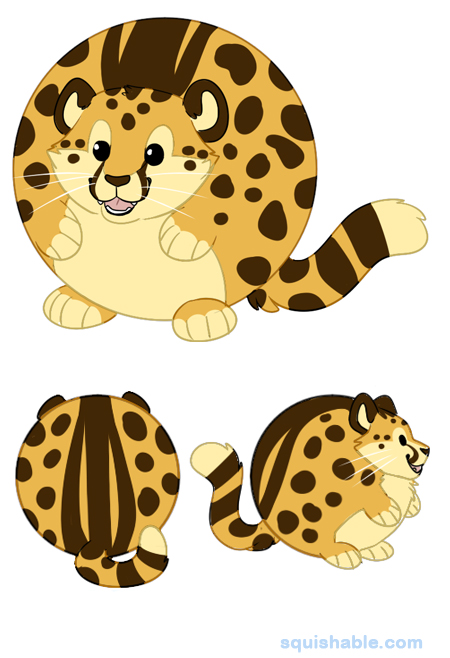 Squishable King Cheetah