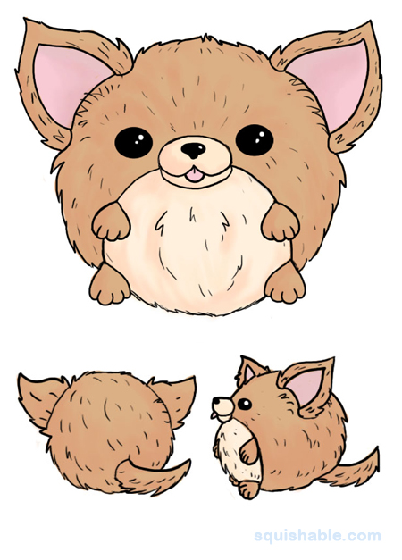 Squishable Long-Haired Chihuahua