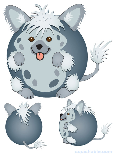 Squishable Chinese Crested Cutie