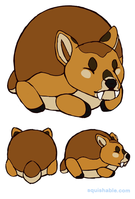 Squishable Chinese Water Deer
