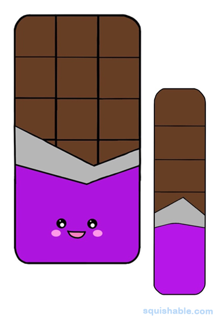 Squishable Chocolate Bar